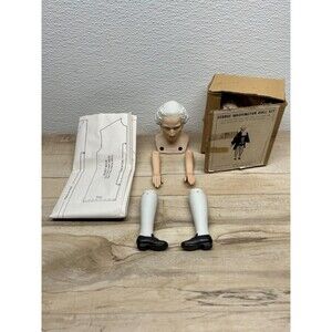 Vtg 1979 Yield House Exclusive George Washington Porcelain Doll Kit No Fabric